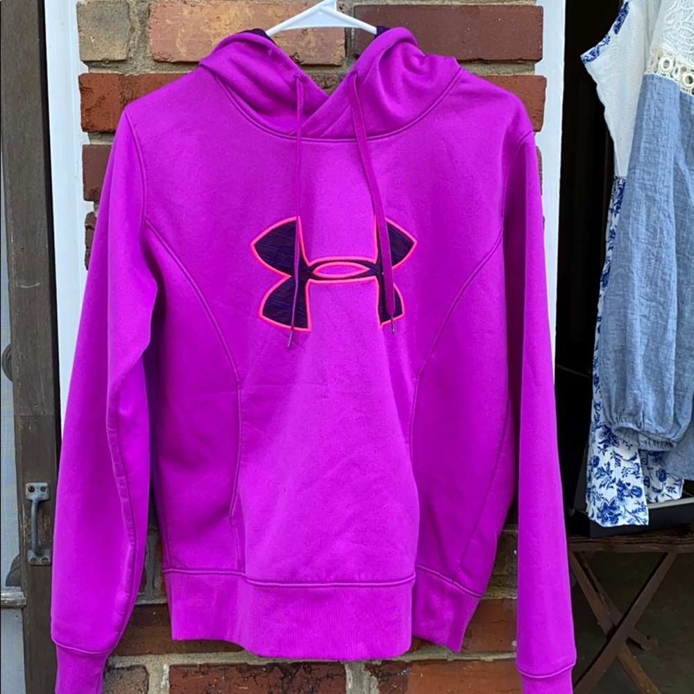 Purple UnderArmor Hoodie
